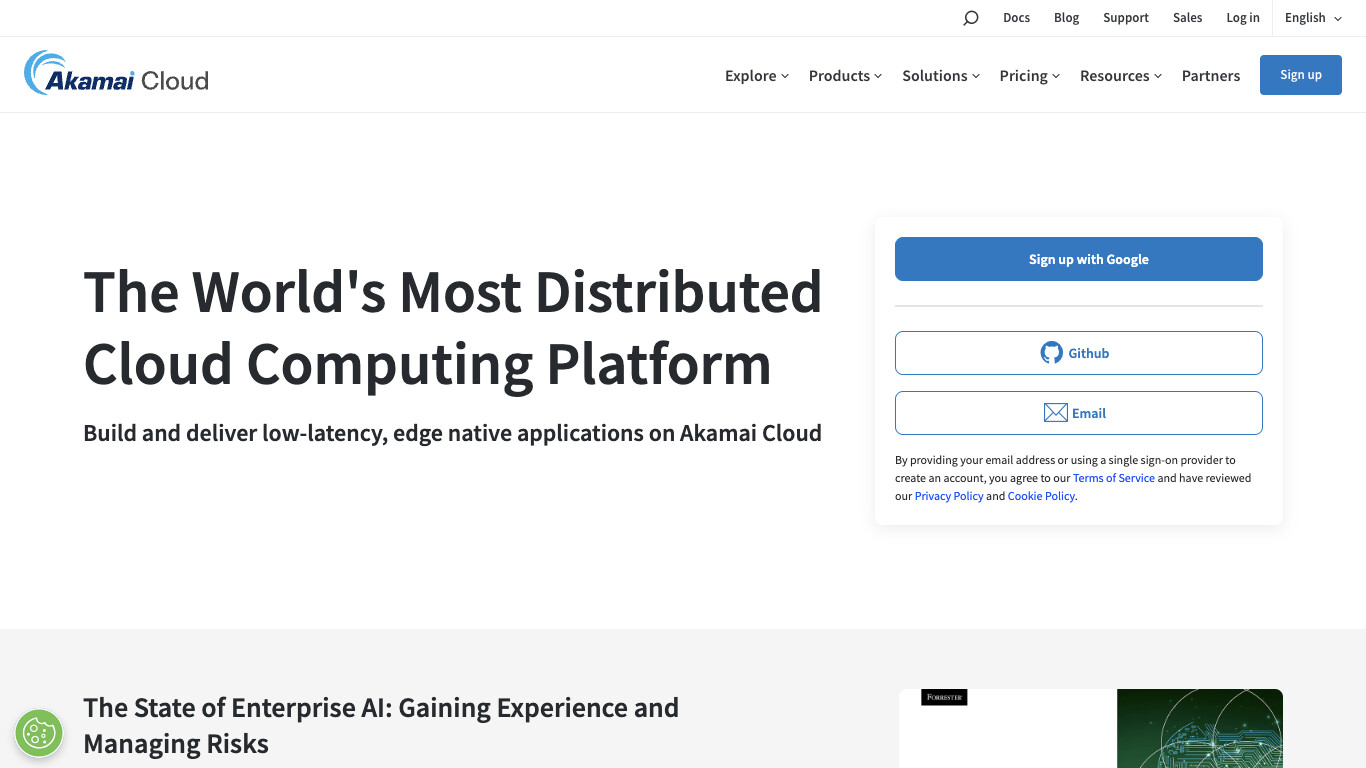 Скриншот Akamai