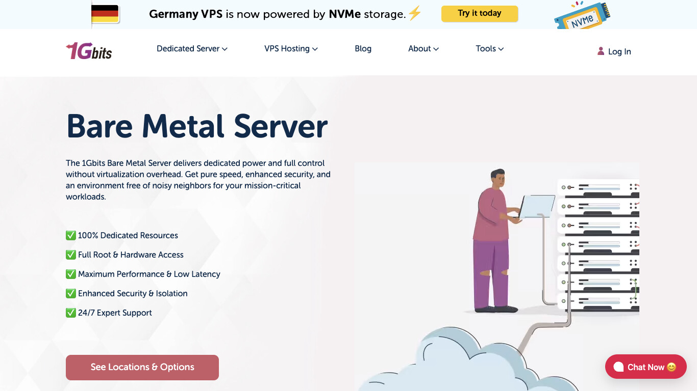 Скриншот 1Gbits