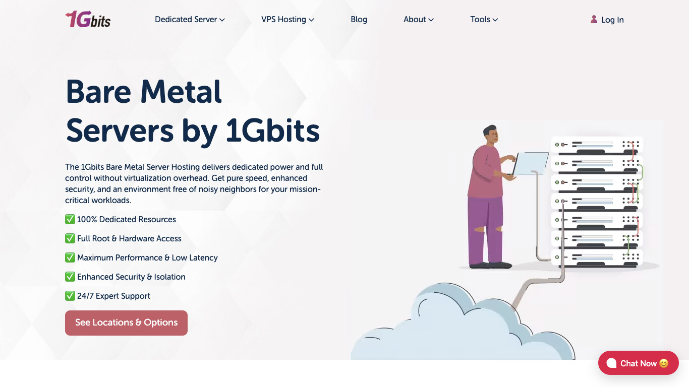 Скриншот 1Gbits