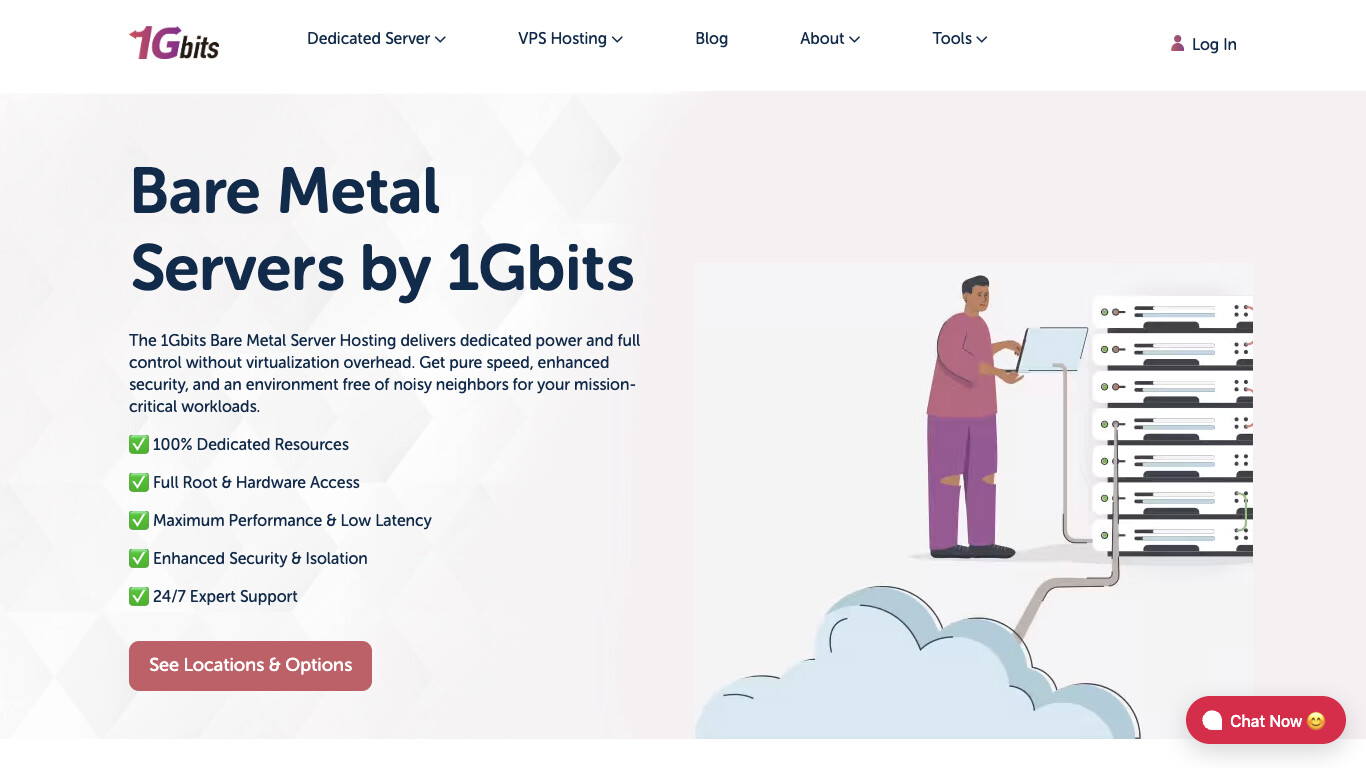 Скриншот 1Gbits