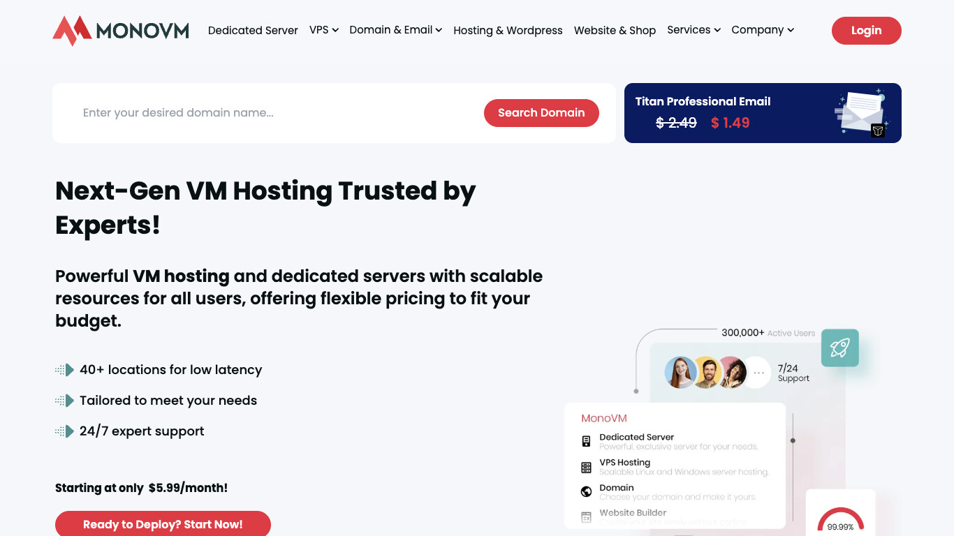 Скриншот MonoVM